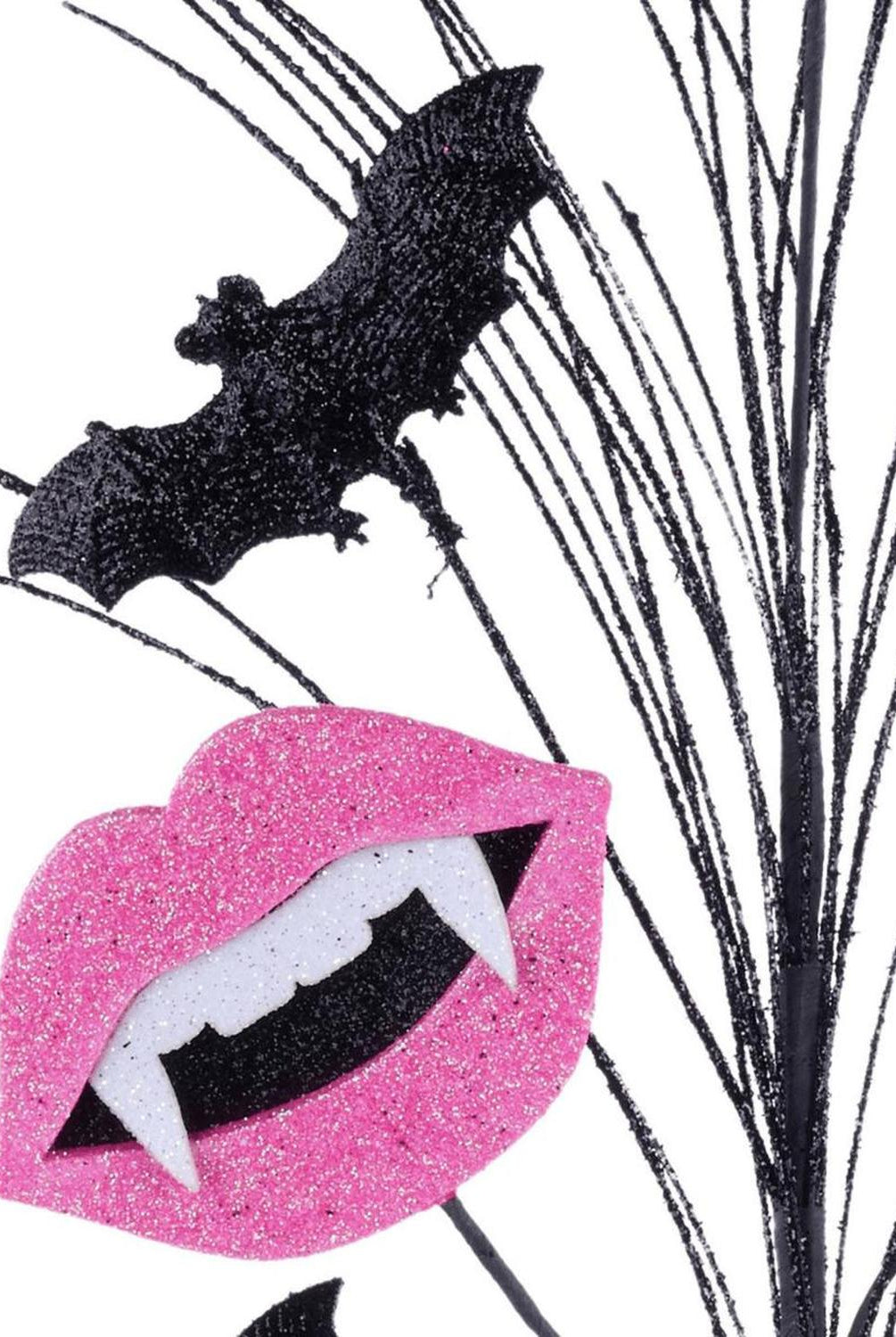 28" Vampire Lips and Spray: Hot Pink