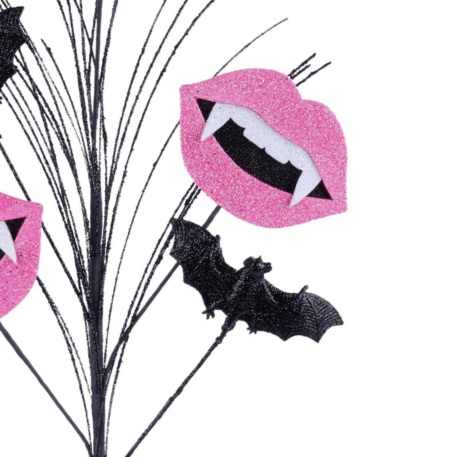 Shop For 28" Vampire Lips and Spray: Hot Pink