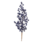 Shop For 29” Crabapple Christmas Spray: Navy Blue