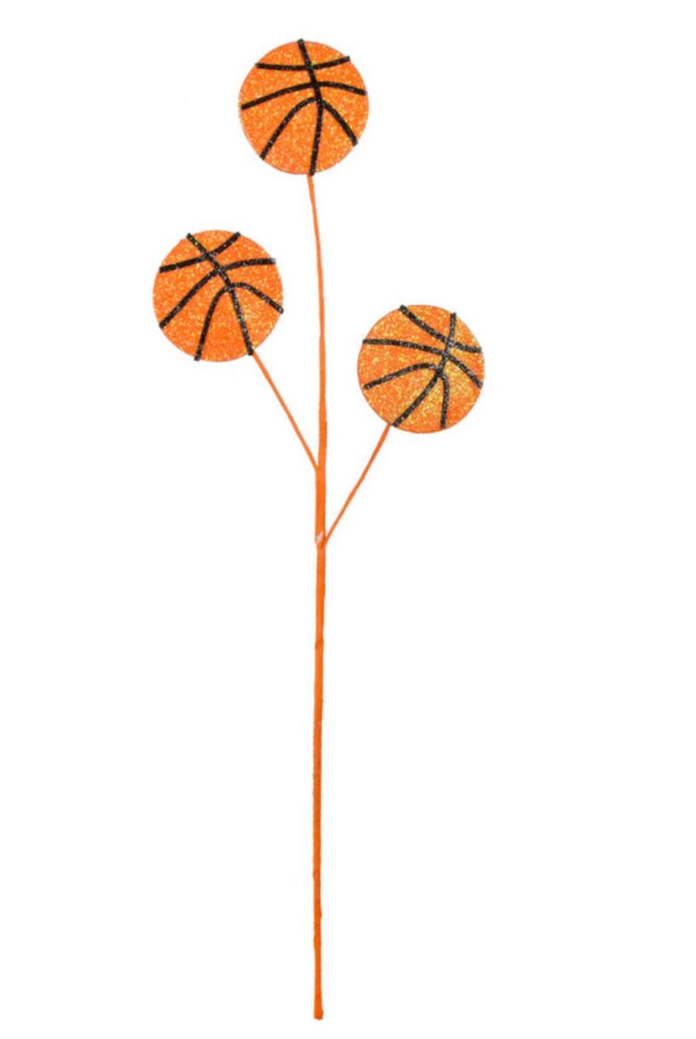 29" Glitter Basketball Spray