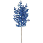 Shop For 29" Glitter Mix Berry Cedar Spray: Blue