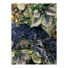 Shop For 29" Glitter Mix Berry Cedar Spray: Blue