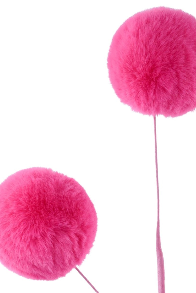 Shop For 29" Pom Pom Spray: Hot Pink