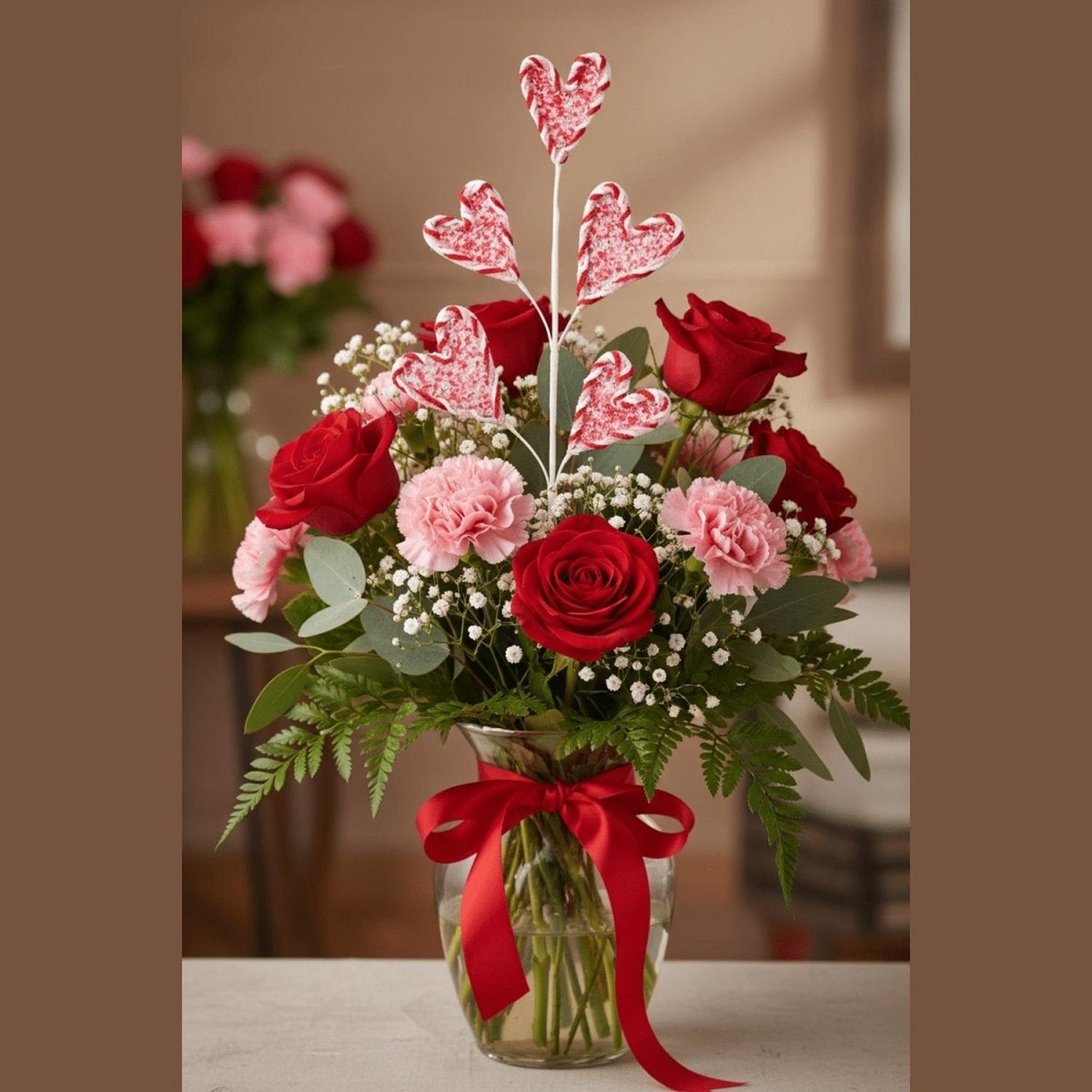 Shop For 29" Valentine Candy Heart Stem