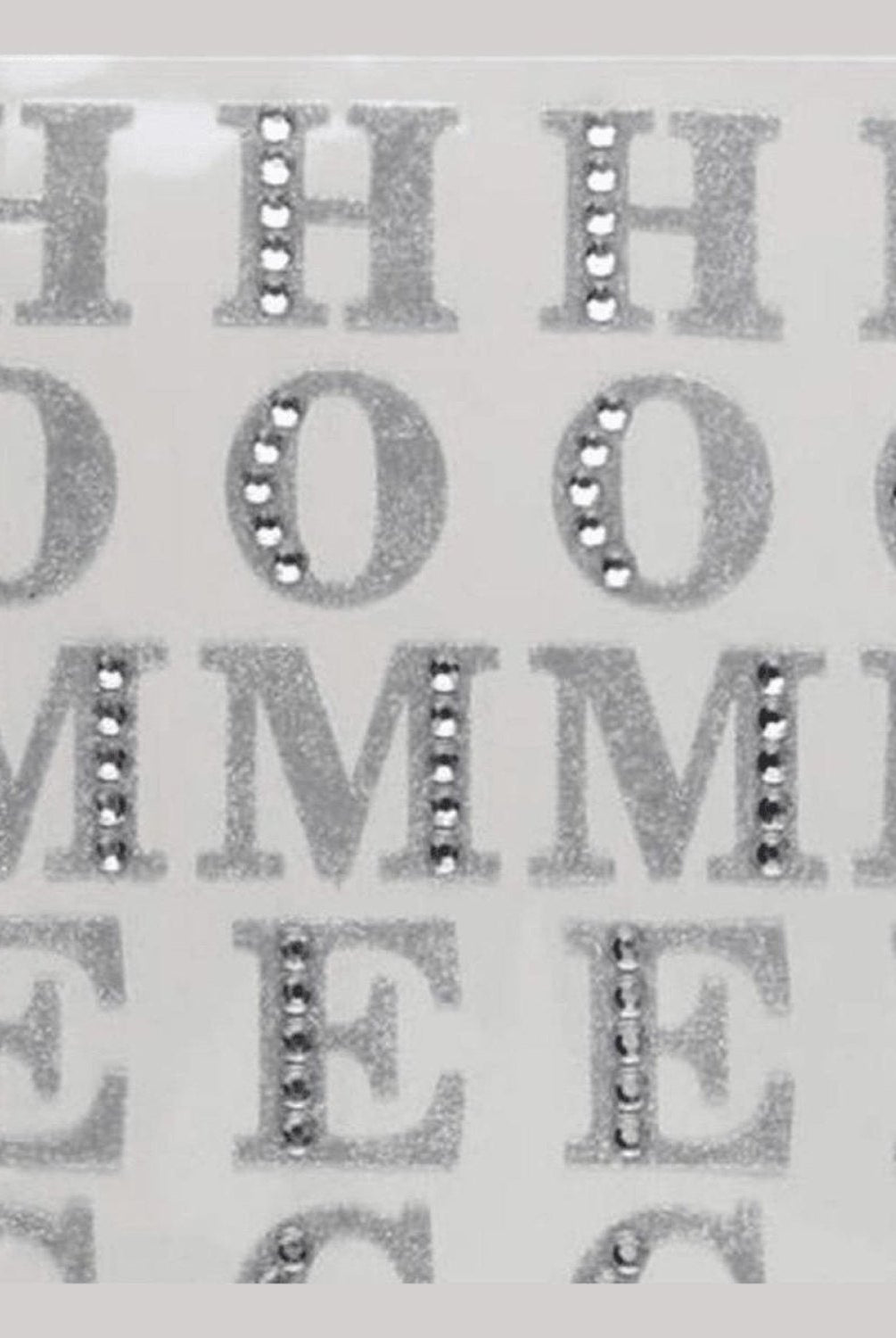 Shop For 2in Homecoming Word Stickers: Silver