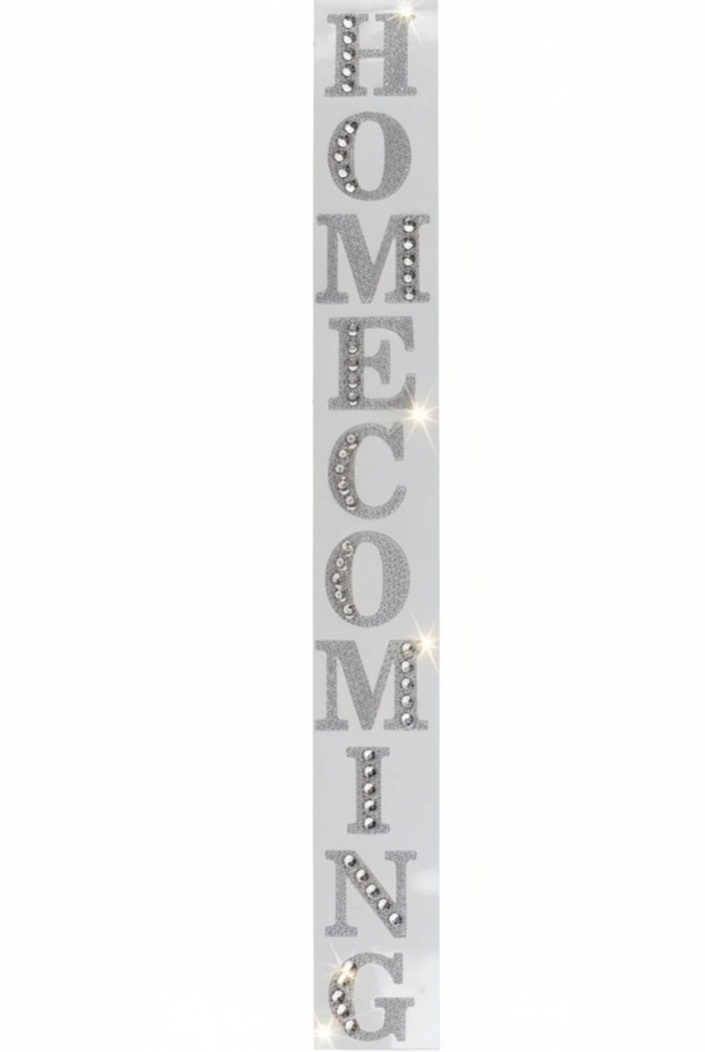 Shop For 2in Homecoming Word Stickers: Silver