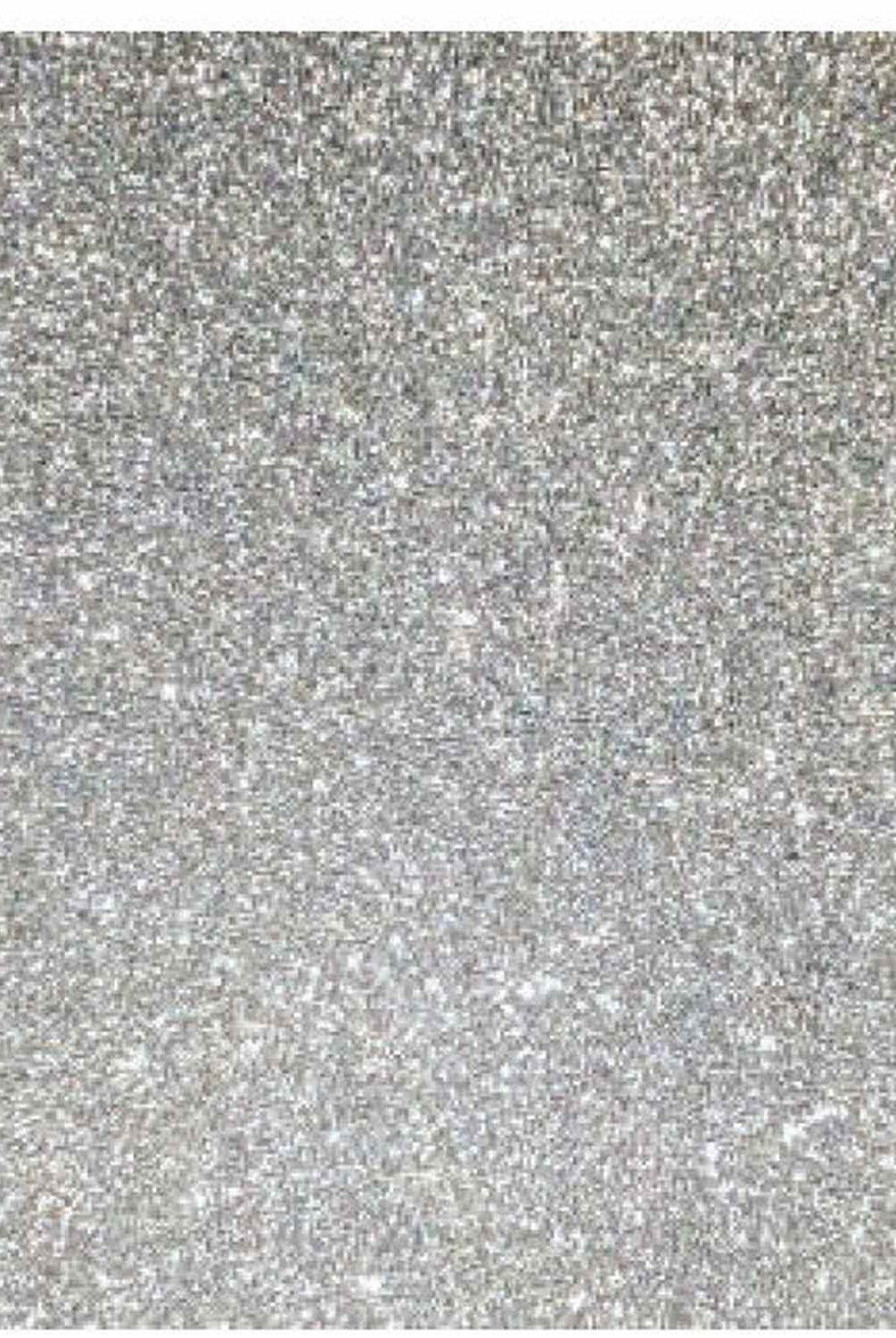 Shop For 2in Super Glitter Ribbon Non Wired: Silver (100 Yards)