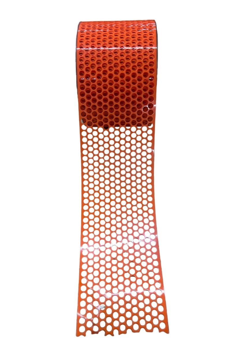 Shop For 3 1/4in Matte Honeycomb Ribbon: Orange (50 Yards)