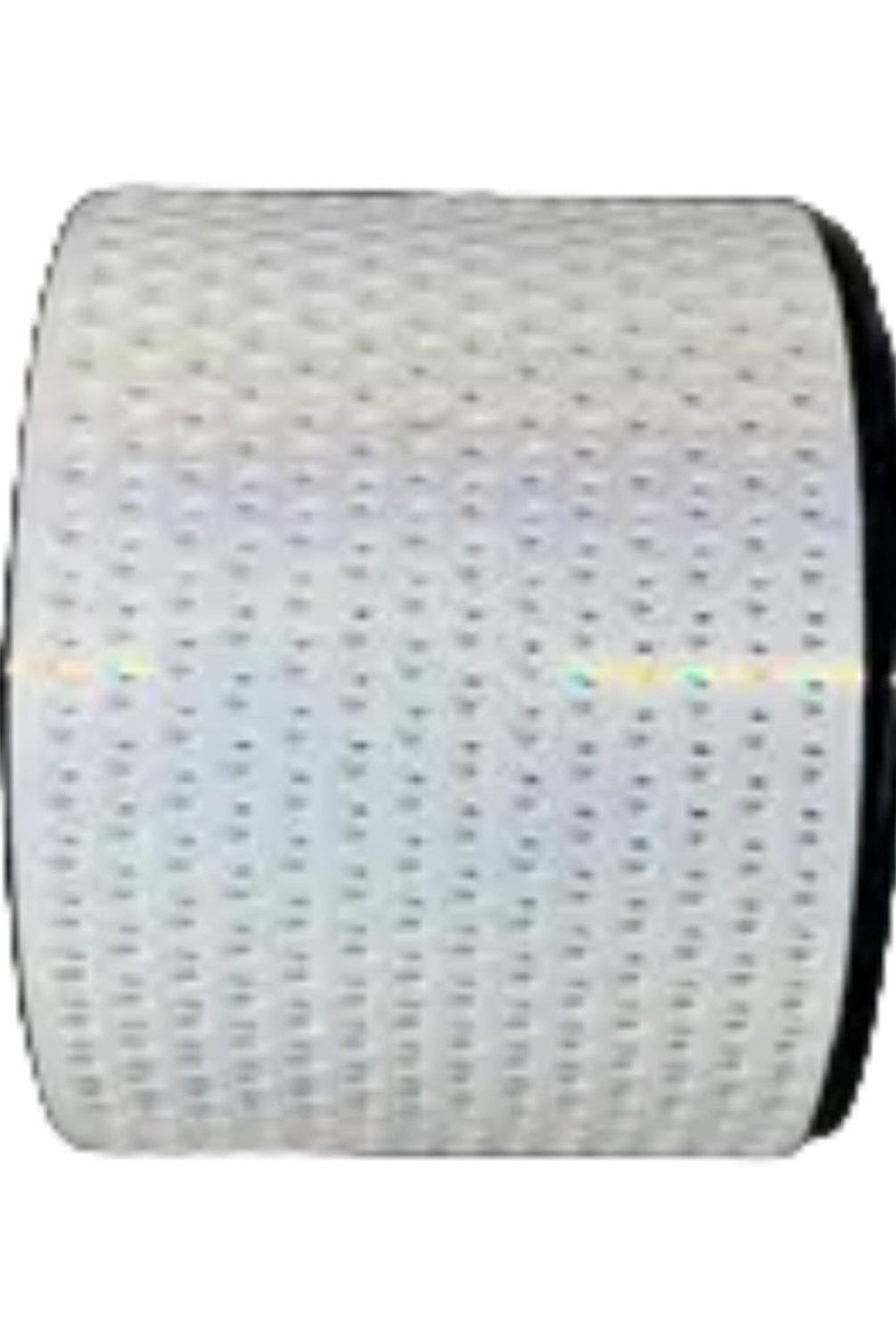 Shop For 3 1/4in Metallic Honeycomb Ribbon: White (50 Yards)