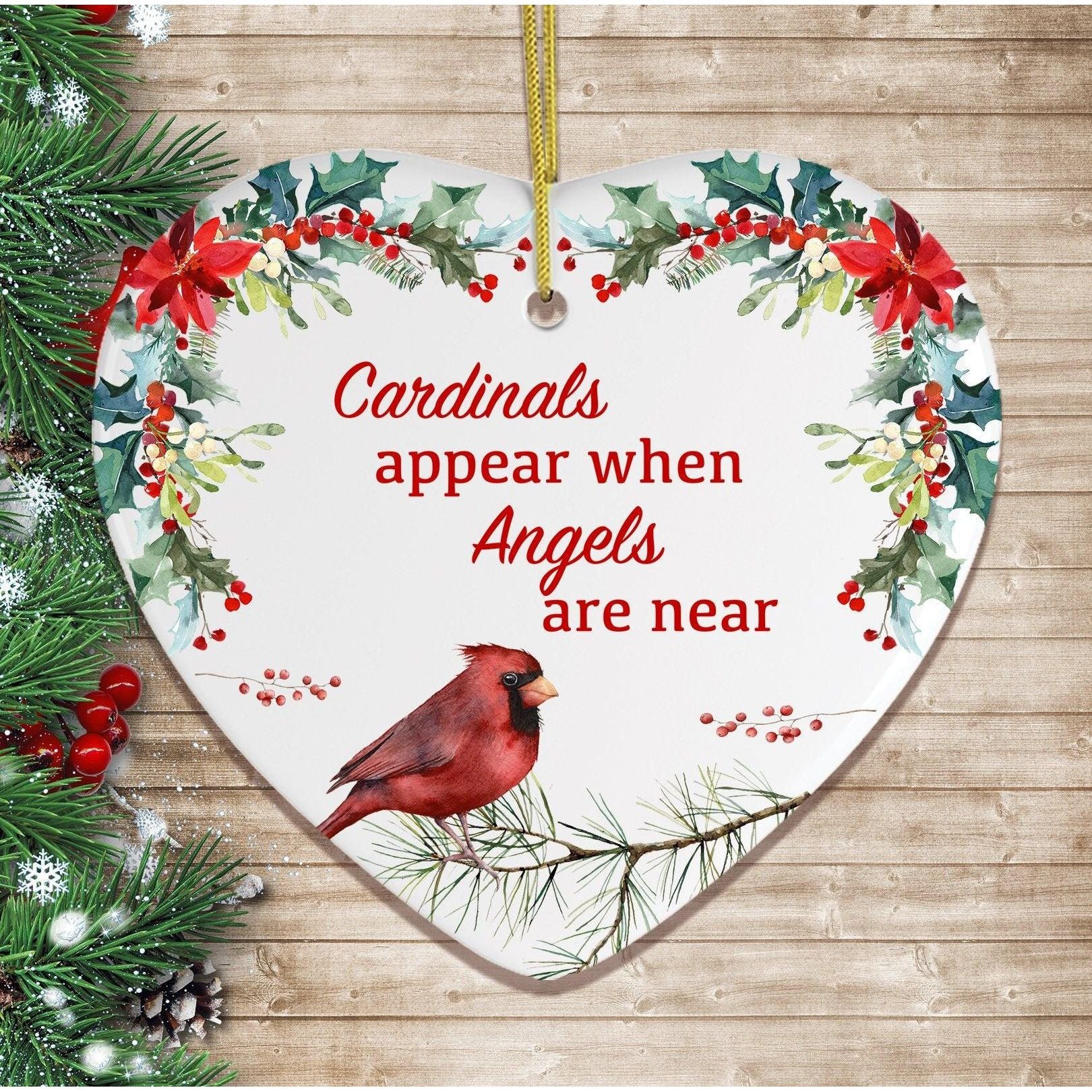 Shop For 3 inch Cardinals Appear Christmas Ornament