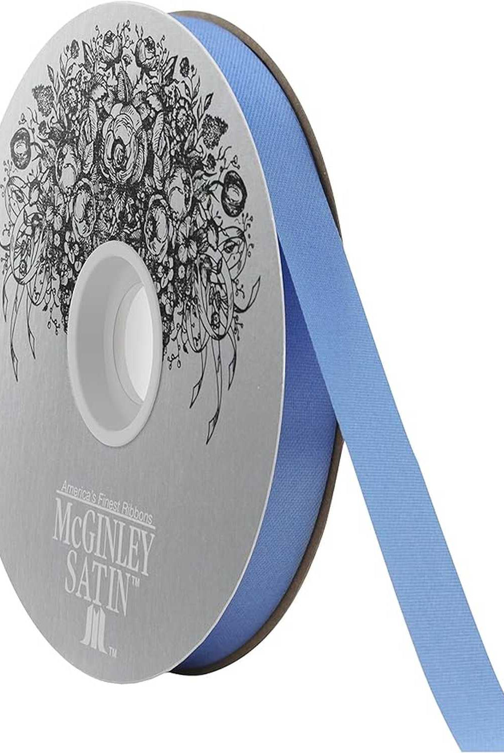 Shop For 3 McGinley Satin Acetate Ribbon Non Wired: Columbia Blue (100 Yards)