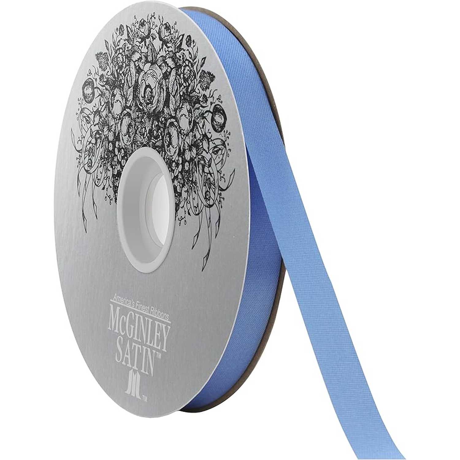 Shop For 3 McGinley Satin Acetate Ribbon Non Wired: Columbia Blue (100 Yards)