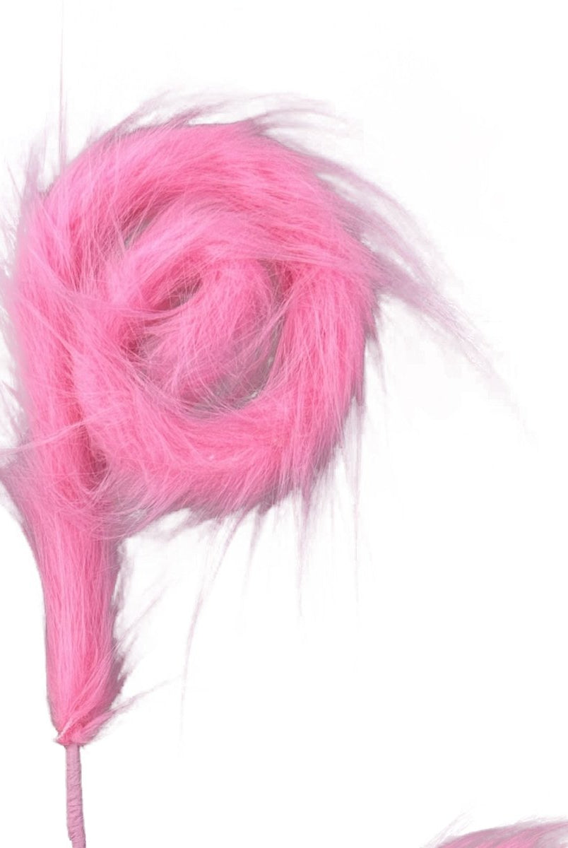 Shop For 30" Furry Spiral Curly Spray: Pink