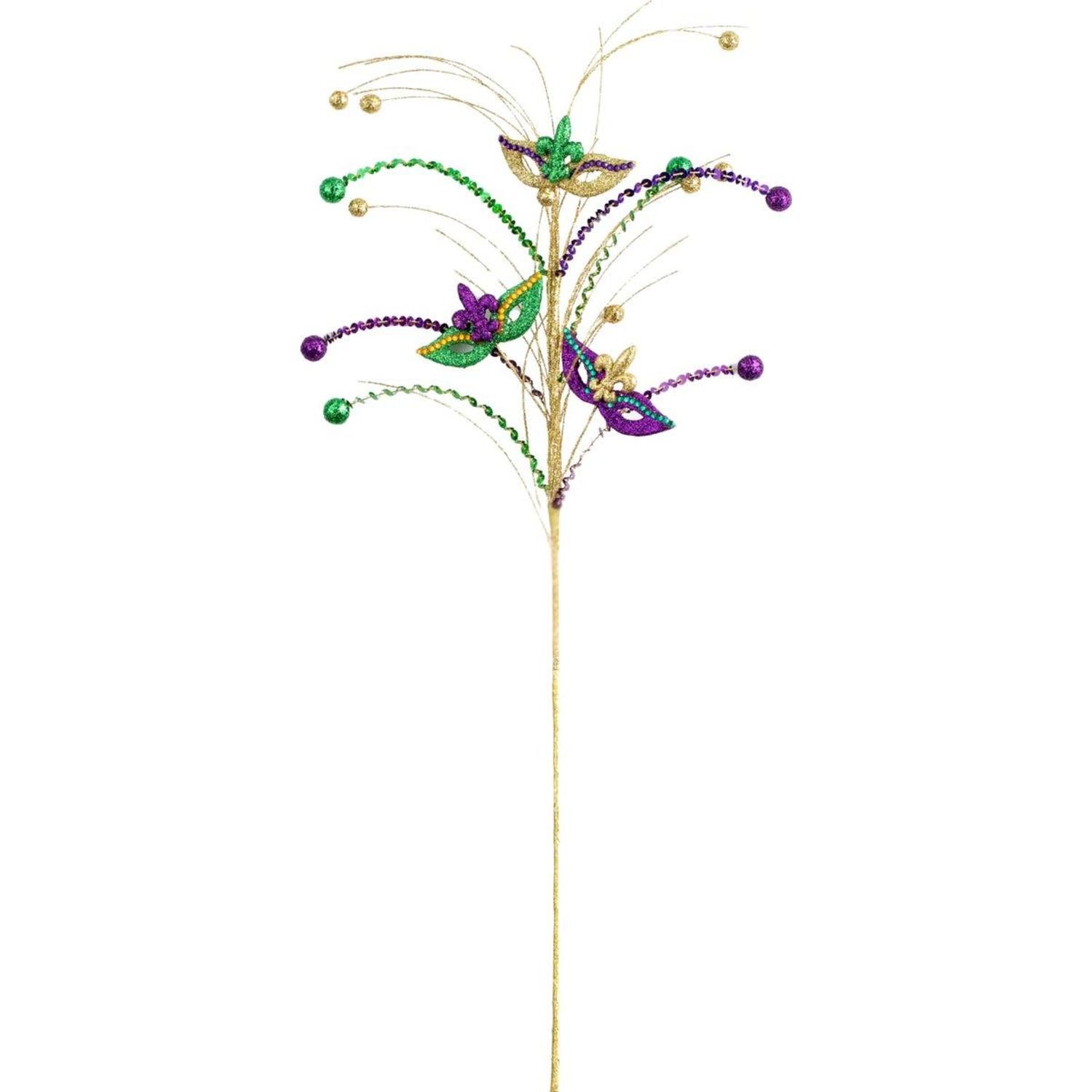 Shop For 30" Mardi Gras Masks & Balls Spray