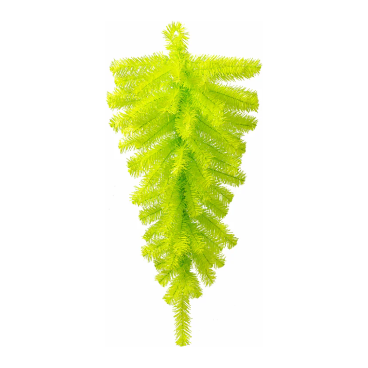 Shop For 30" Pine Teardrop Swag, 70 Tips: Lime Green