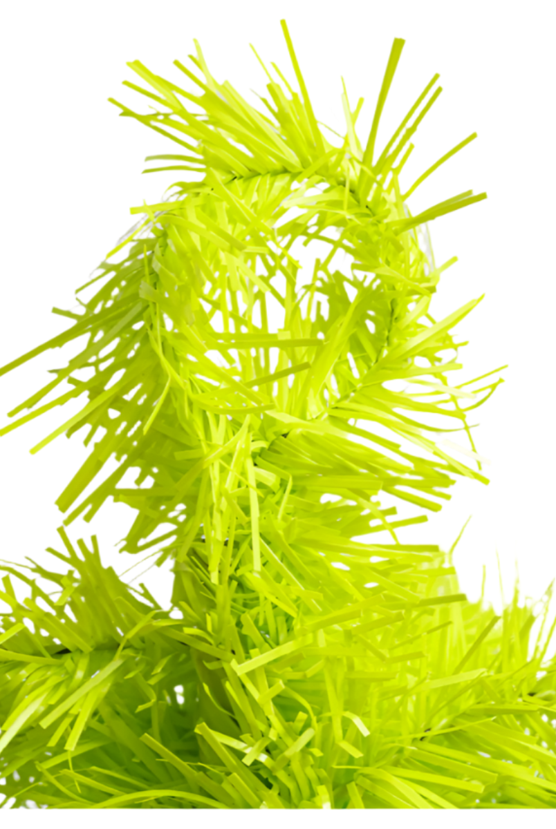 Shop For 30" Pine Teardrop Swag, 70 Tips: Lime Green