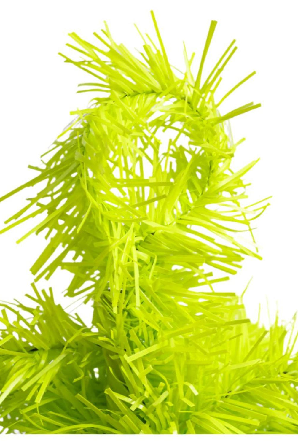 30" Pine Teardrop Swag, 70 Tips: Lime Green