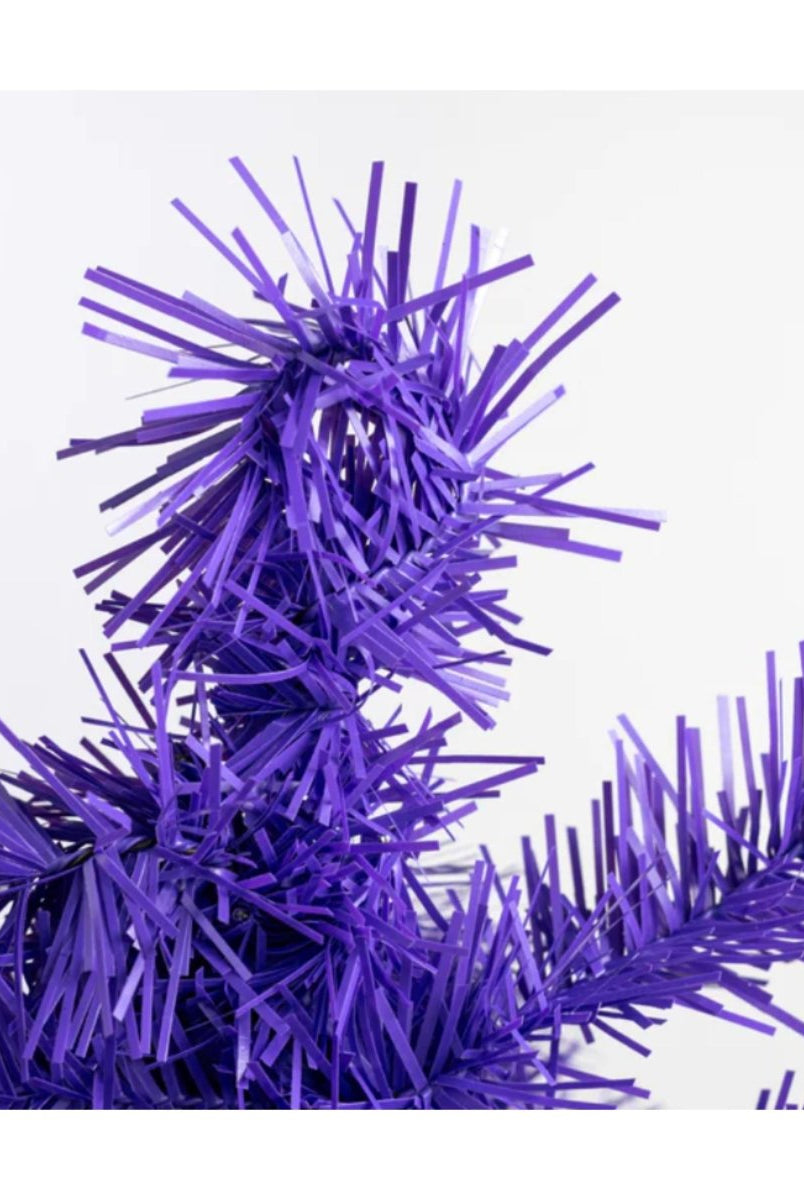 Shop For 30" Pine Teardrop Swag, 70 Tips: Purple