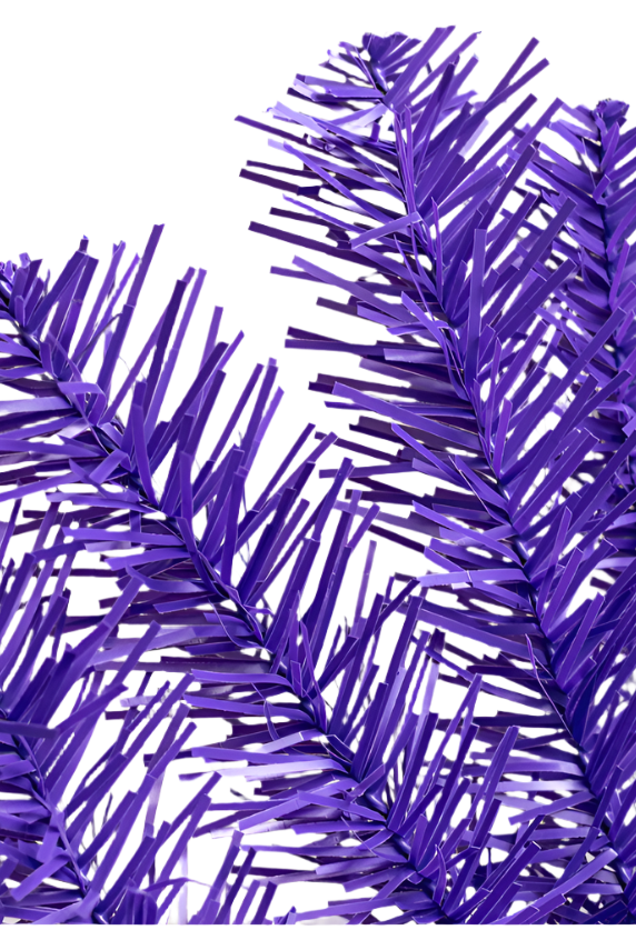 Shop For 30" Pine Teardrop Swag, 70 Tips: Purple