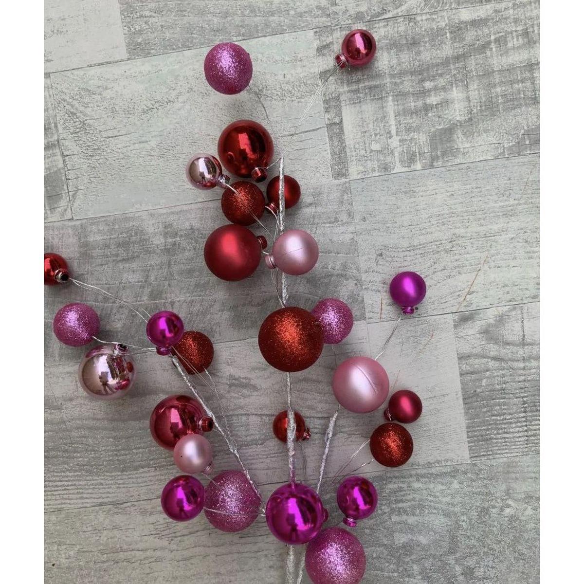 Shop For 30" Pink and Red Ball Spray