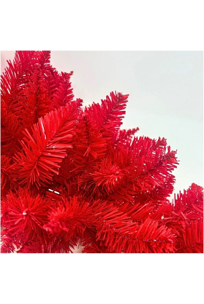 Shop For 30" Red Pine Teardrop Swag, Unlit