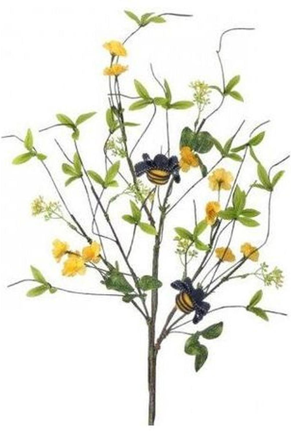 30" Spring Wildflower Bee Pick