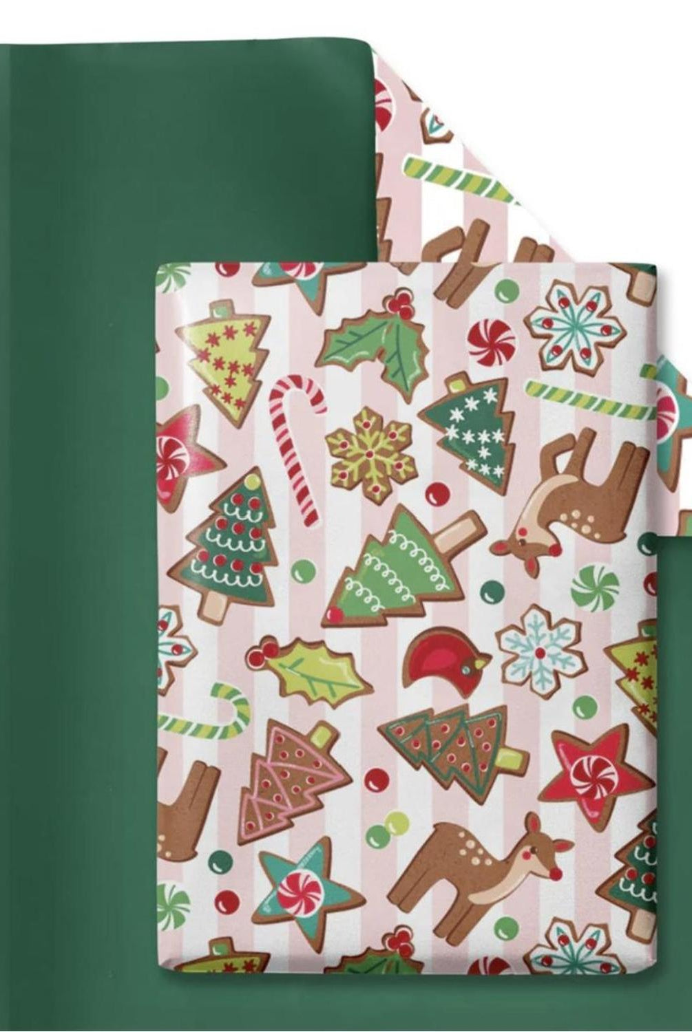 30in Reversible Sweet Cookies Wrapping Paper