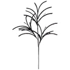 Shop For 31" Glittered Paper Grass Spray: Black