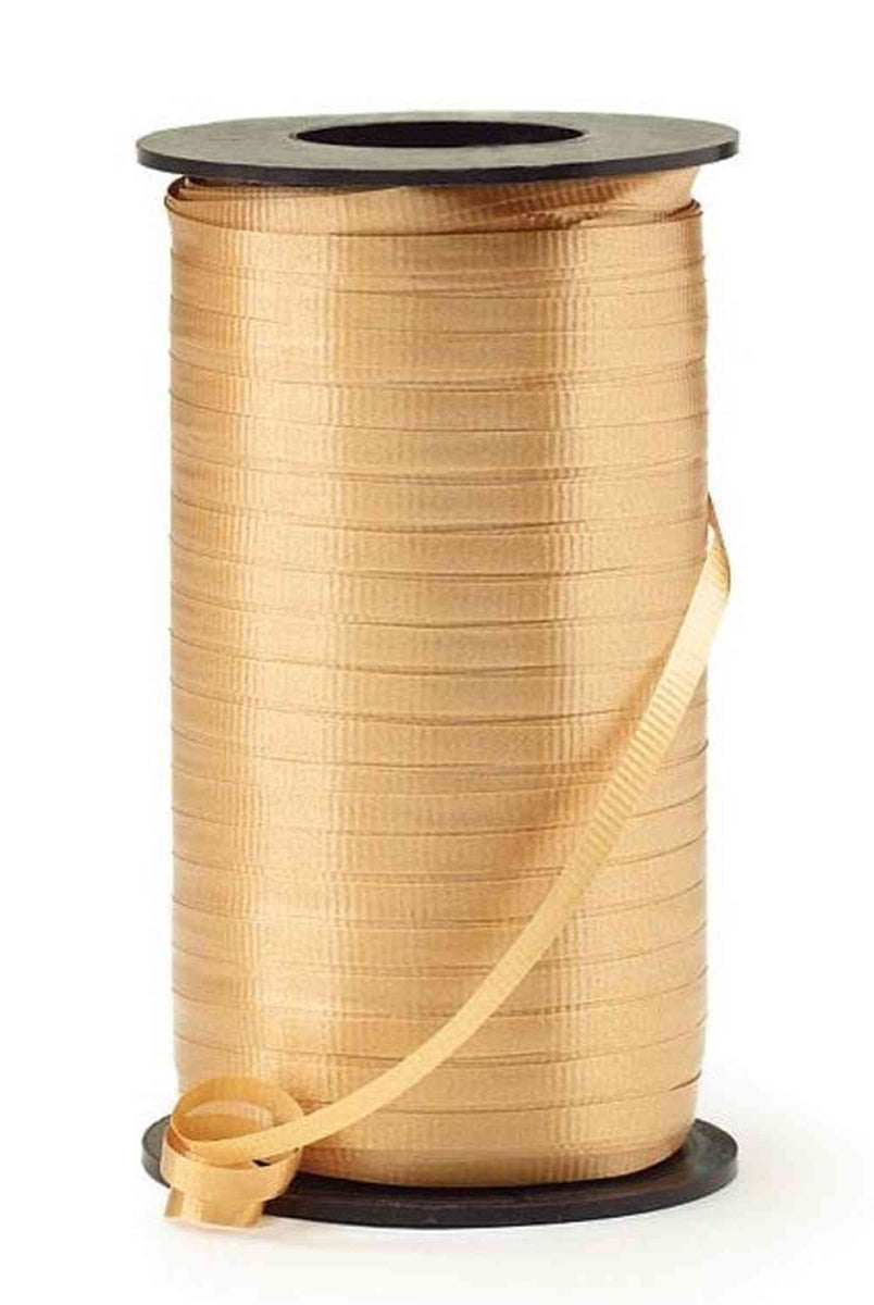 Shop For 3/16in Crimped Curling Ribbon: Gold (500 Yards)