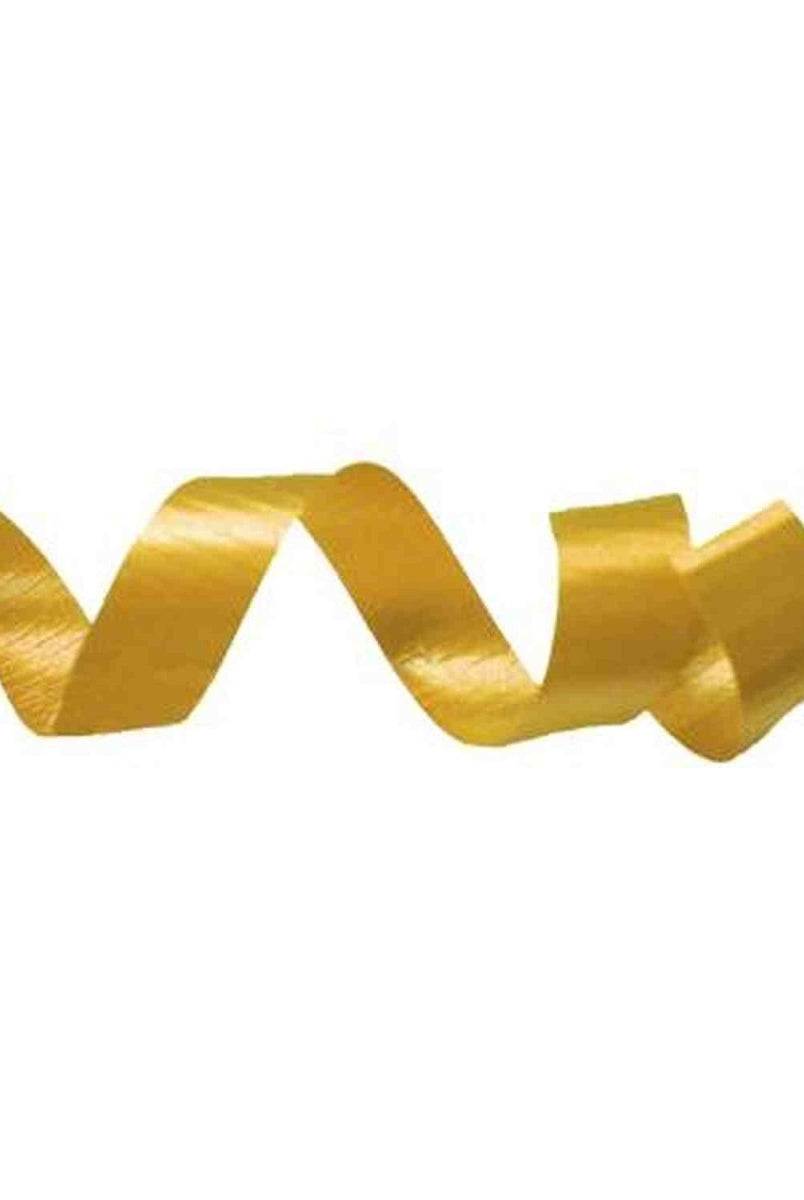 Shop For 3/16in Crimped Curling Ribbon: Gold (500 Yards)