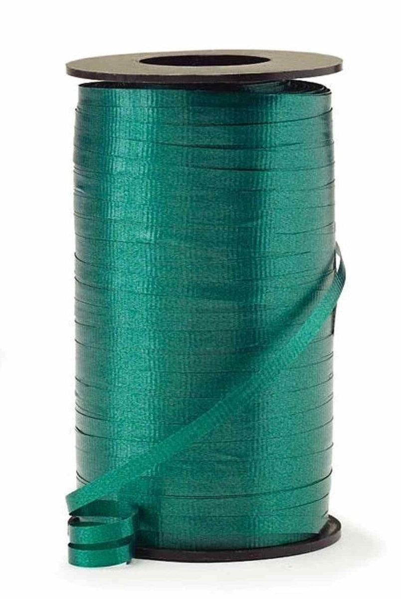 Shop For 3/16in Crimped Curling Ribbon: Hunter Green (500 Yards)