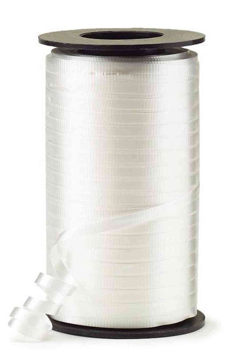 Shop For 3/16in Crimped Curling Ribbon: White (500 Yards)