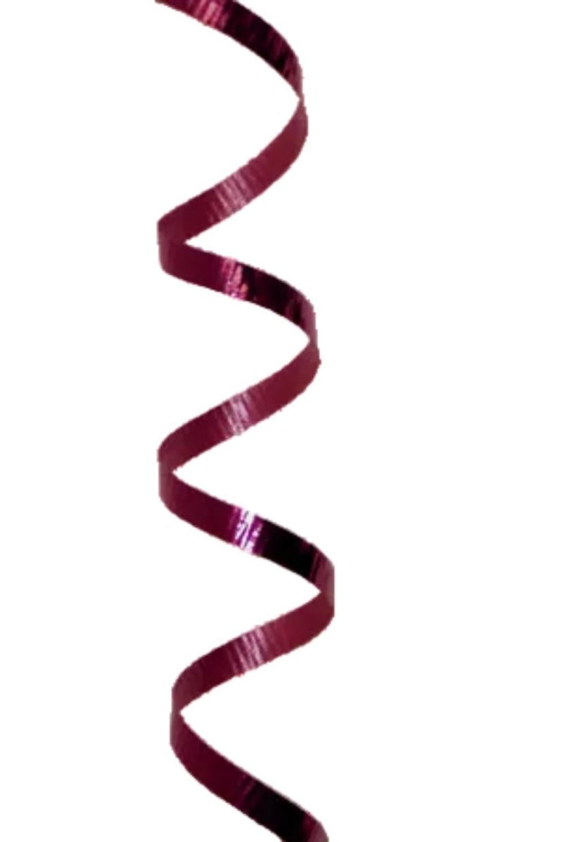 Shop For 3/16in Crimped Metallic Curling Ribbon: Burgundy (250 Yards)