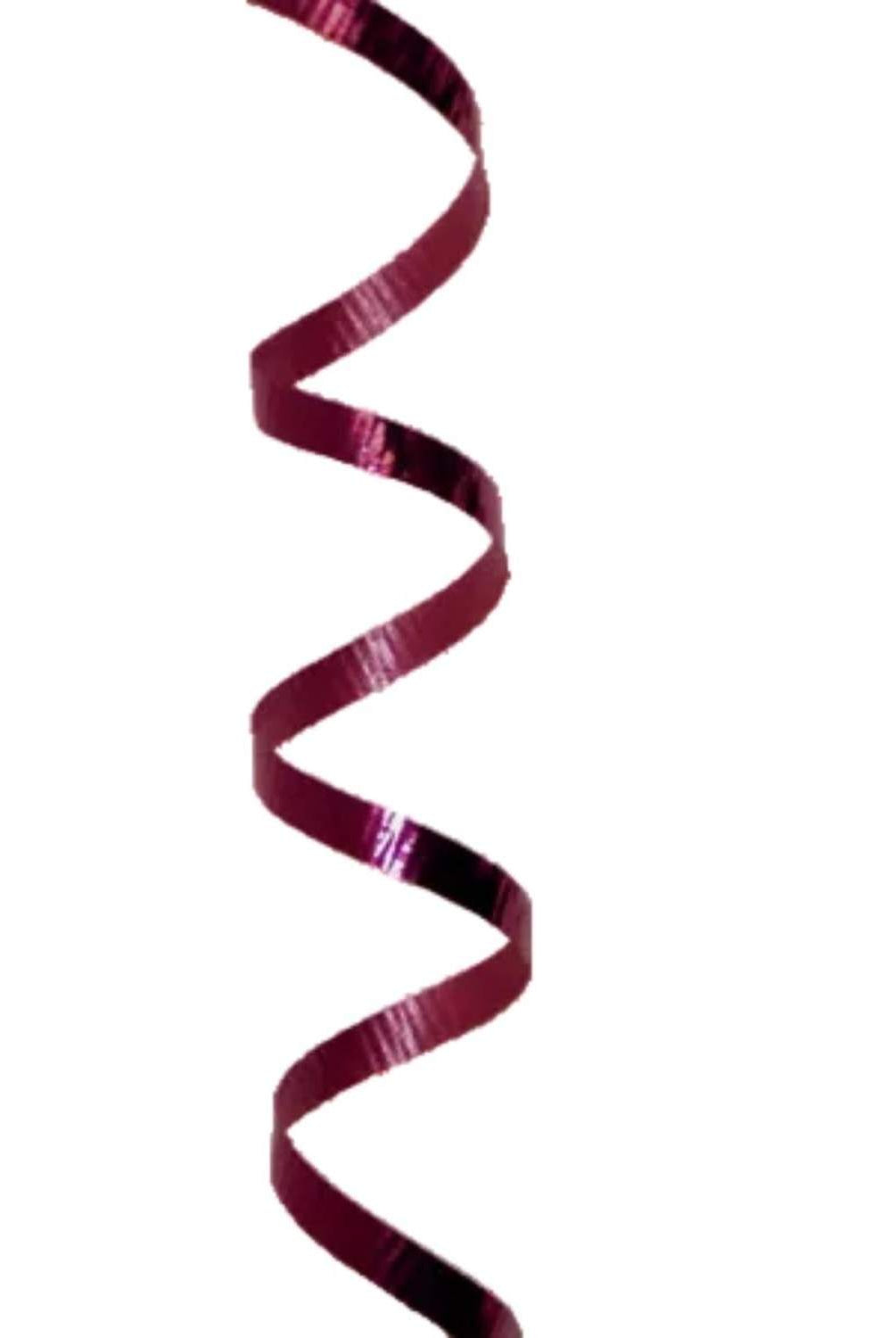 Shop For 3/16in Crimped Metallic Curling Ribbon: Burgundy (250 Yards)