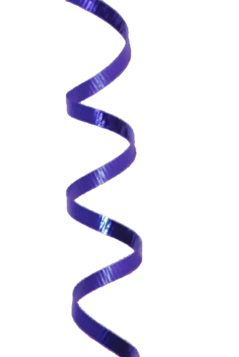 Shop For 3/16in Crimped Metallic Curling Ribbon: Purple (250 Yards)