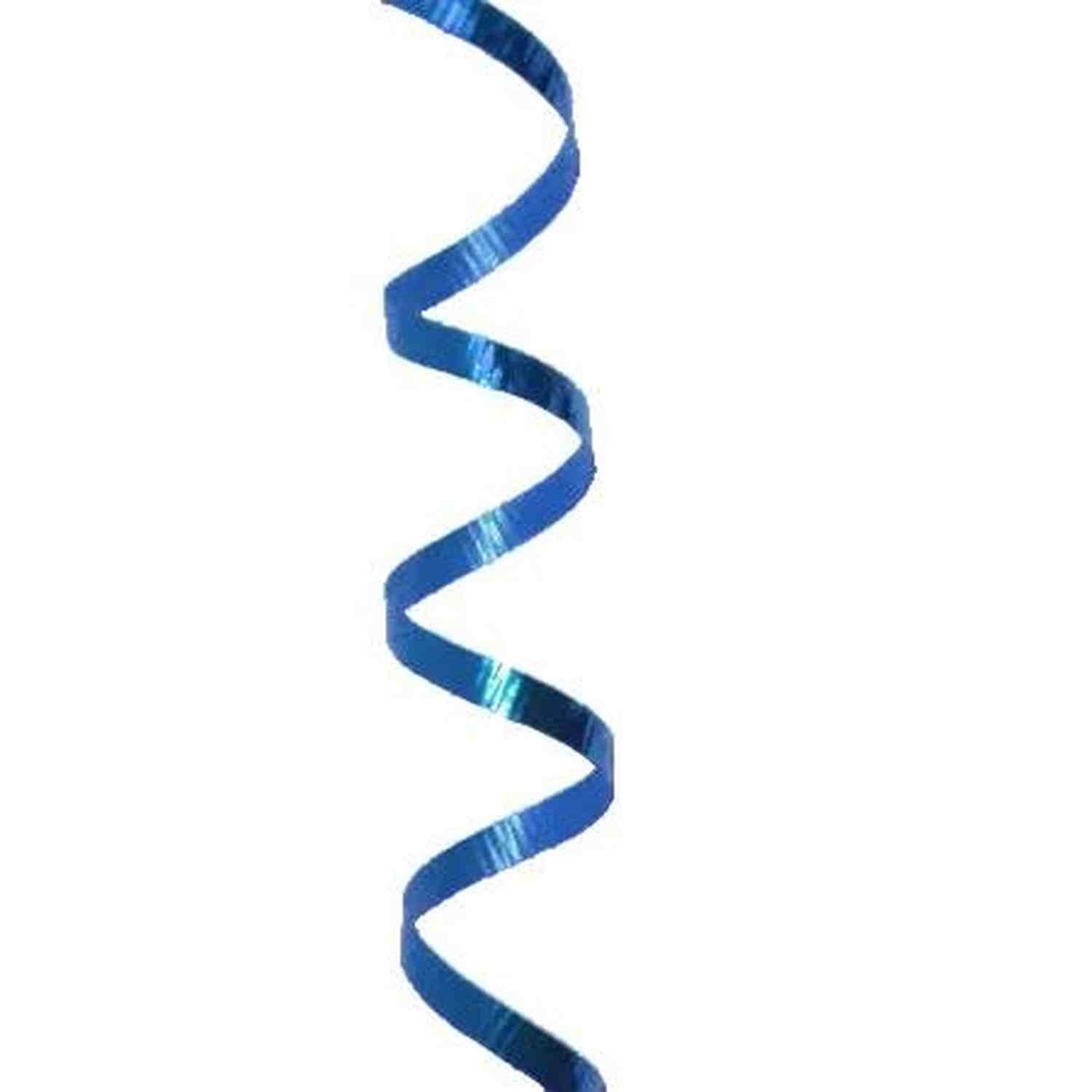Shop For 3/16in Crimped Metallic Curling Ribbon: Royal Blue (250 Yards)