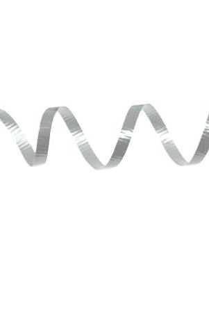 Shop For 3/16in Crimped Metallic Curling Ribbon: Silver (250 Yards)