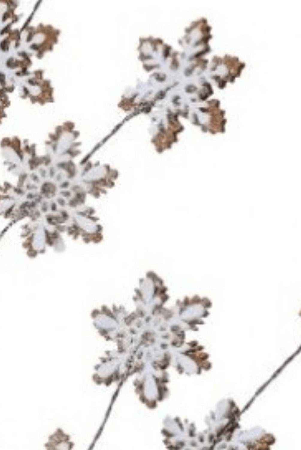 Shop For 32" Gingerbread Snowflake Spray