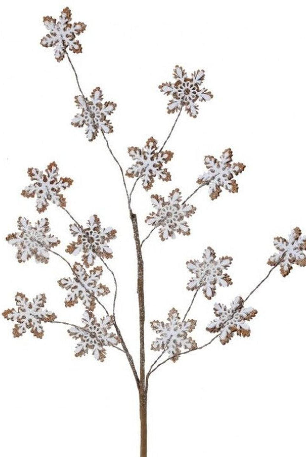 Shop For 32" Gingerbread Snowflake Spray