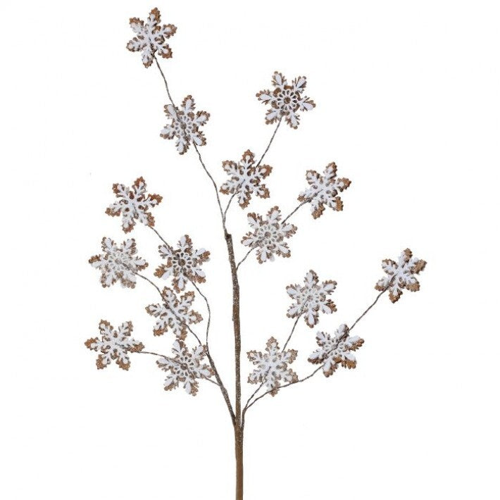 Shop For 32" Gingerbread Snowflake Spray