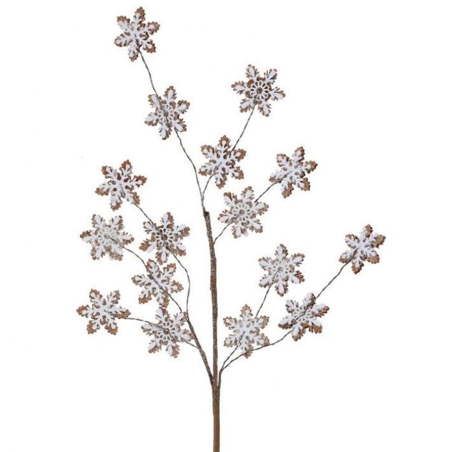 Shop For 32" Gingerbread Snowflake Spray