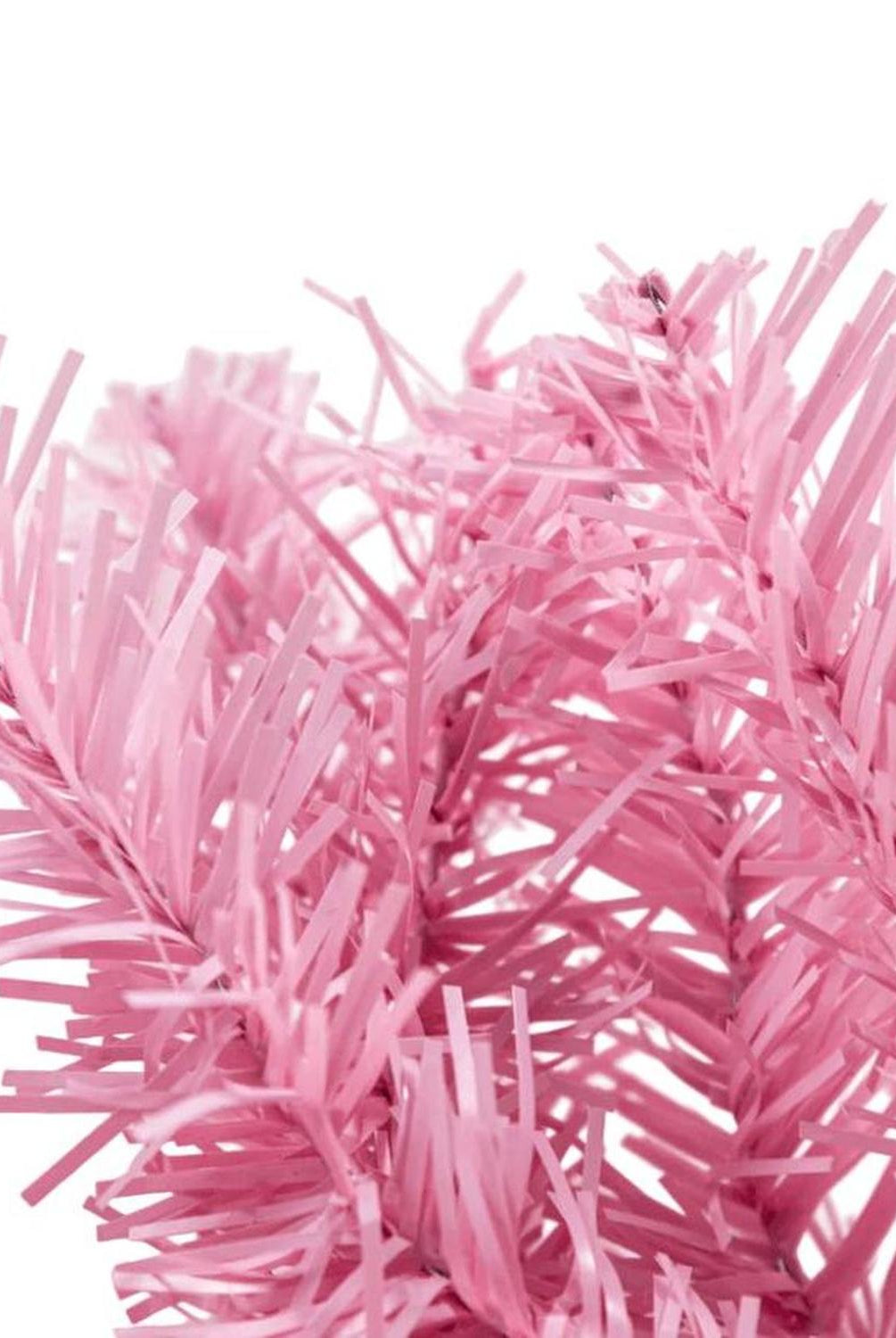 32" Pink Pine Christmas Teardrop, Unlit