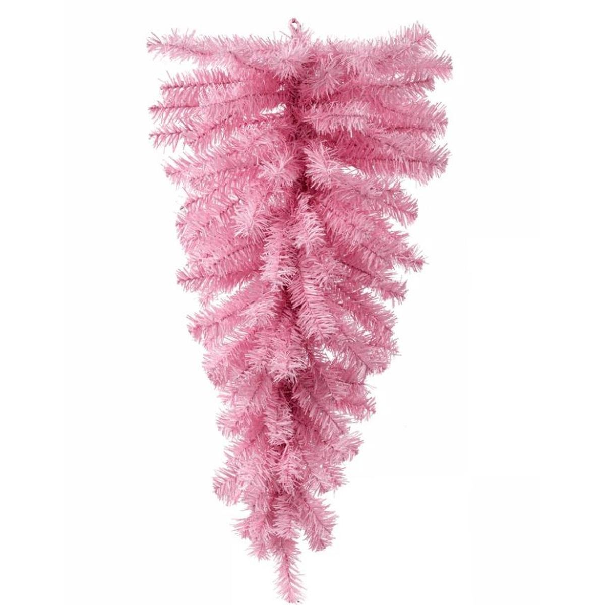 Shop For 32" Pink Pine Christmas Teardrop, Unlit