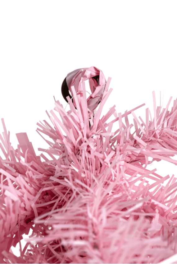 Shop For 32" Pink Pine Christmas Teardrop, Unlit