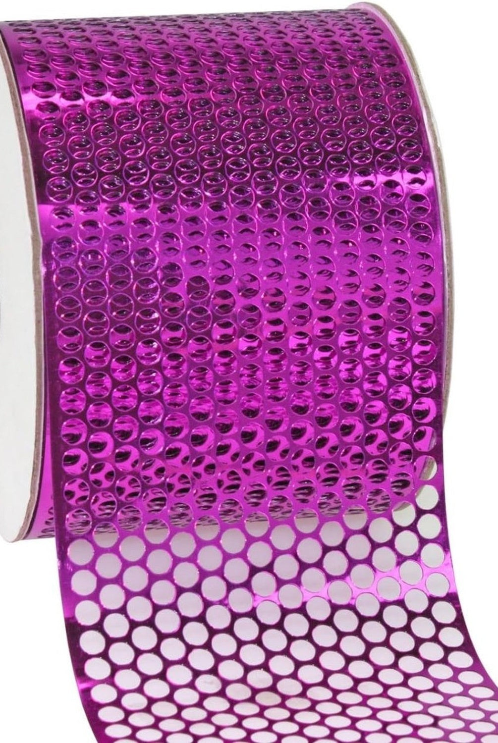 Shop For 3.25in Poly Honeycomb Ribbon: Cerise (10 Yards)