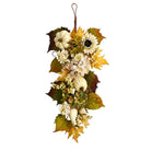 Shop For 33” Fall Sunflower, Hydrangea, Pumpkin Teardrop