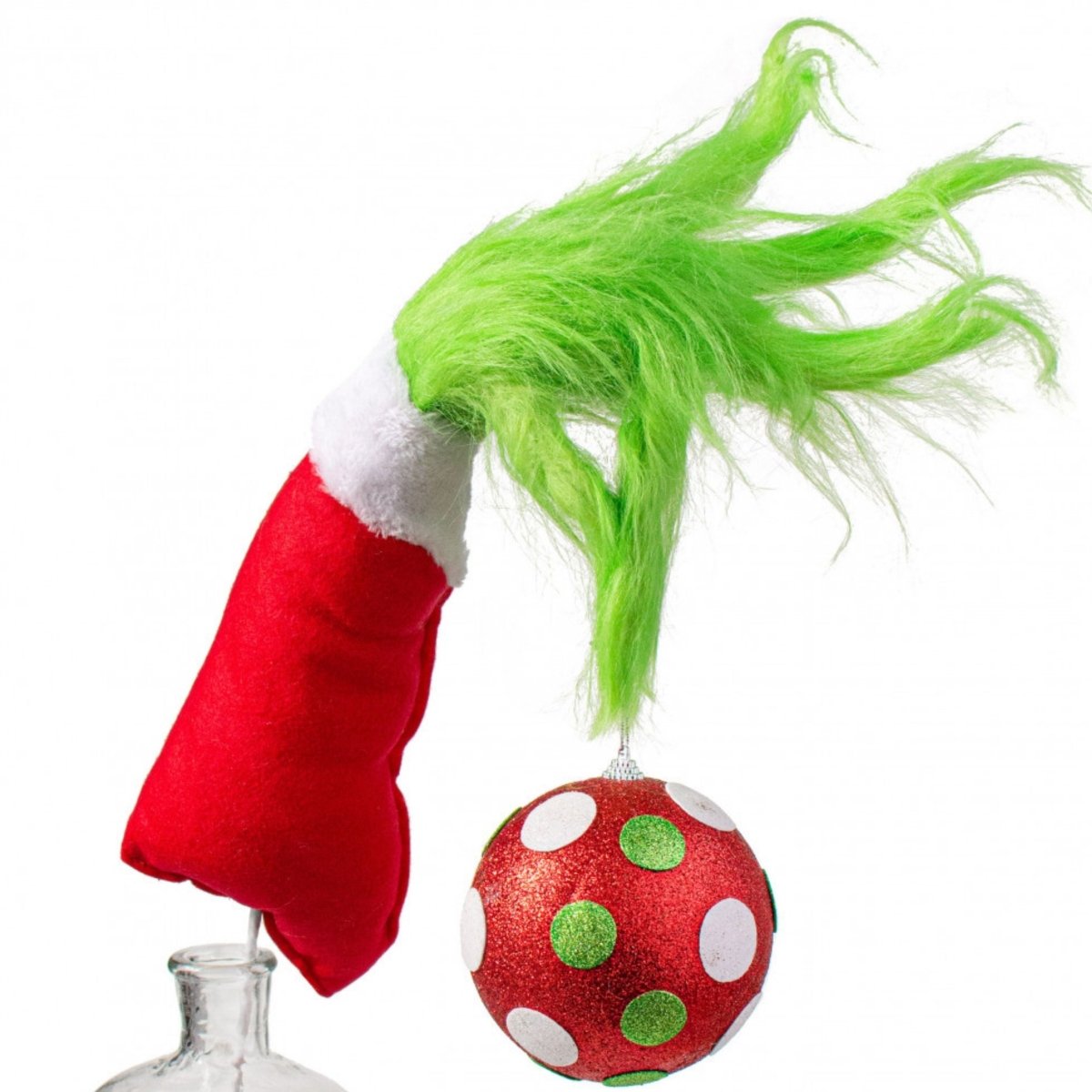 Shop For 33" Furry Green Monster Hand Ornament