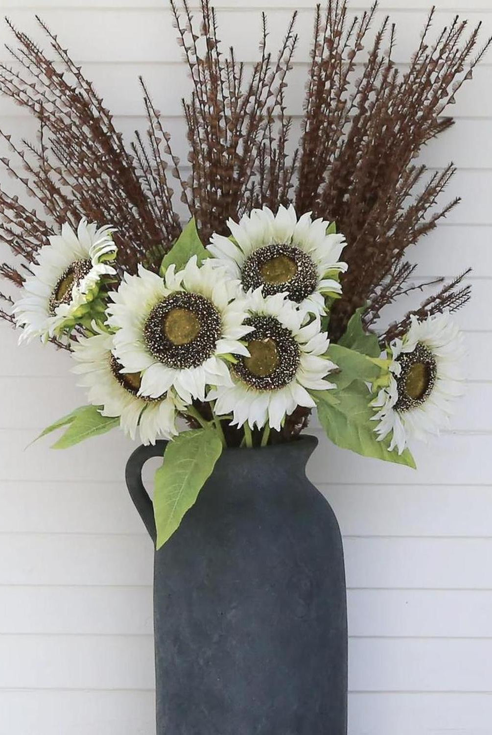 Shop For 33" Sunflower Stem: Ivory
