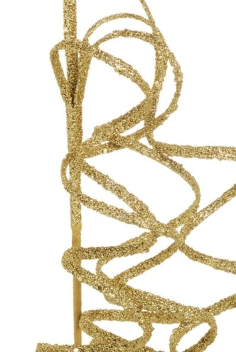 Shop For 33in Glittered Gold Spring Spray