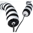Shop For 34" Stripe Horn Spray: Black & White